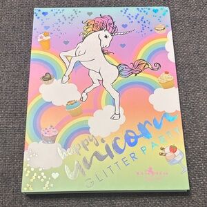 Unicorn Glitter Party Notebook